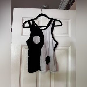 NWT Ying Yang Tank Top - L